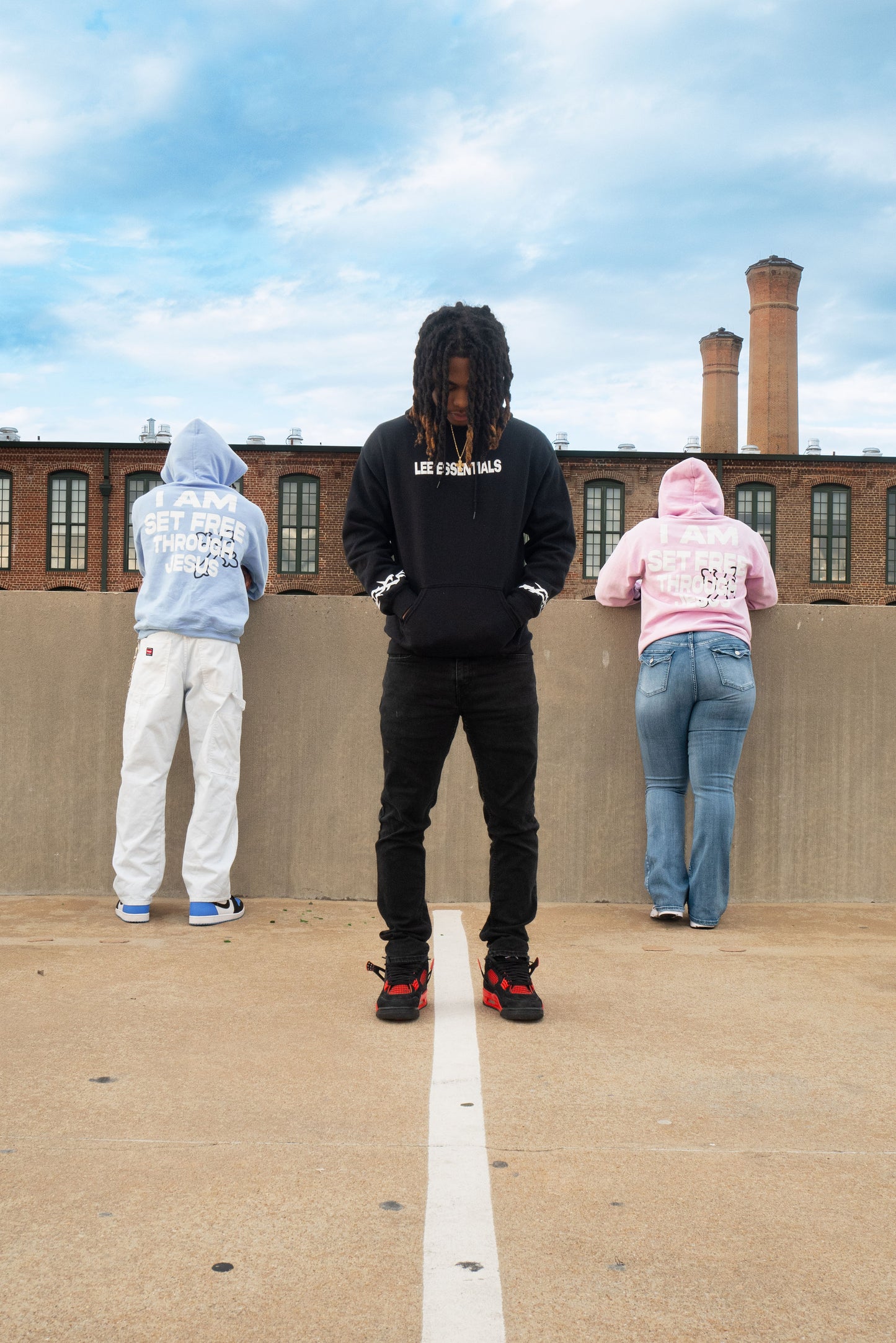 Saved Through Jesus Hoodies