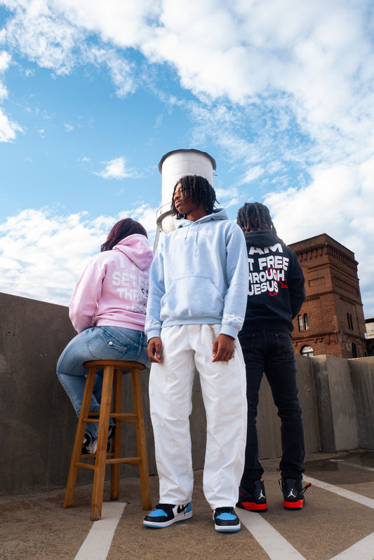Saved Through Jesus Hoodies